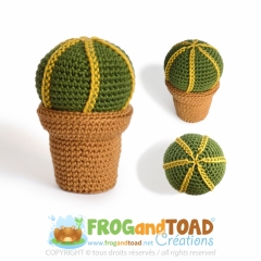 Cactus - Mother in law's cushion amigurumi pattern by FROGandTOAD Creations
