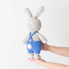 Chester the Friendly Rabbit amigurumi by Bunnies and Yarn