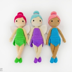 Felicia the Fairy Doll amigurumi by Bunnies and Yarn