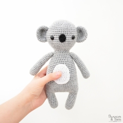 Sweet Koala amigurumi pattern by Bunnies and Yarn