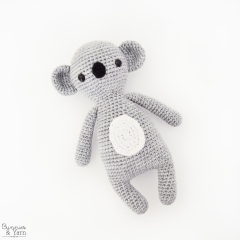 Sweet Koala amigurumi pattern by Bunnies and Yarn