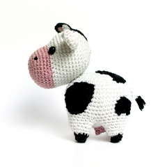Milky the little cow amigurumi by Mi fil mi calin