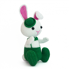 The Irish Bunny amigurumi pattern by Mi fil mi calin