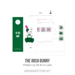 The Irish Bunny amigurumi pattern by Mi fil mi calin