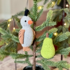 12 Days of Christmas Ornaments amigurumi by Crochet to Play