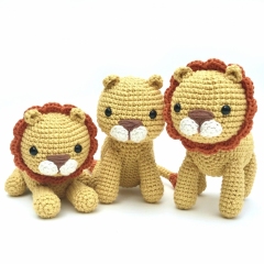 Daniel and the Lions' Den amigurumi pattern by Crochet to Play