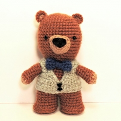 Goldilocks and the Three Bears amigurumi pattern by Crochet to Play