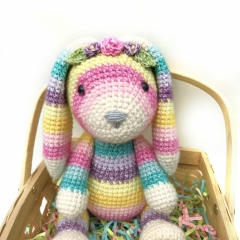 Jelly Bean Bunny amigurumi pattern by Crochet to Play