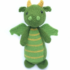 Knight and Dragon amigurumi by Crochet to Play