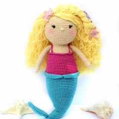 Mermaid Doll amigurumi pattern by Crochet to Play