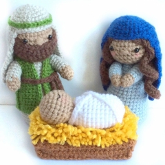 Nativity Set  amigurumi by Crochet to Play