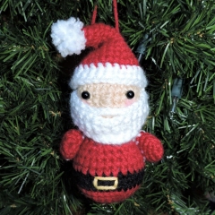 Santa and Friends Ornaments amigurumi pattern by Crochet to Play