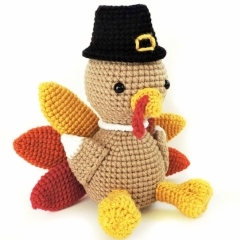 Thanksgiving Turkey amigurumi by Crochet to Play