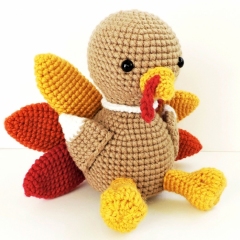 Thanksgiving Turkey amigurumi pattern by Crochet to Play