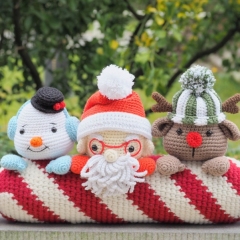 Christmas Candy with Friends amigurumi by RNata
