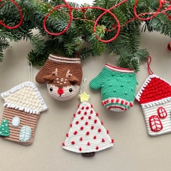 Christmas Ornaments amigurumi pattern by RNata