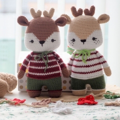 Christmas Reindeer amigurumi by RNata