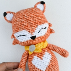 Crochet Fox amigurumi pattern by RNata