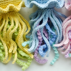 Crochet Jellyfish amigurumi pattern by RNata