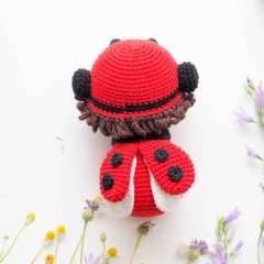 Crochet Lady Bug amigurumi pattern by RNata