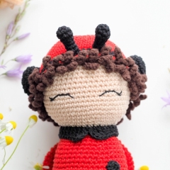 Crochet Lady Bug amigurumi pattern by RNata