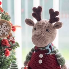 Raff the Reindeer amigurumi pattern by RNata