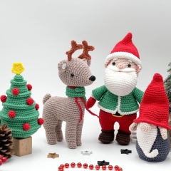 set of Christmas toys amigurumi by RNata