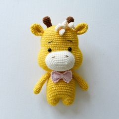 Lyly and Lip the Giraffes amigurumi by RNata