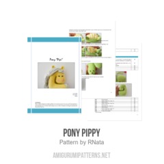 Pony Pippy amigurumi pattern by RNata