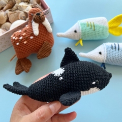 Sea animals, set 3 amigurumi by RNata