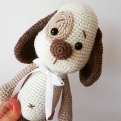 Henry the little dog amigurumi pattern by Amalou Designs