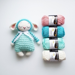 Mara the sheep  amigurumi by Amalou Designs