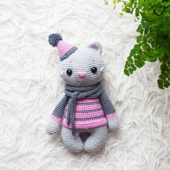 Rosie the little cat  amigurumi by Amalou Designs