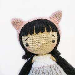 Bianca the Cat Girl amigurumi pattern by Jojilie