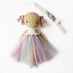 Cecile the Unicorn Girl amigurumi by Jojilie