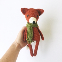 Finley the Fox amigurumi pattern by Jojilie