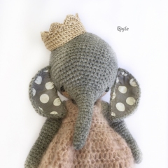 Lily the Princess Elephant amigurumi pattern by Jojilie
