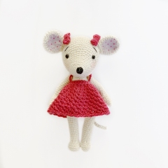 Millie the Mouse amigurumi pattern by Jojilie