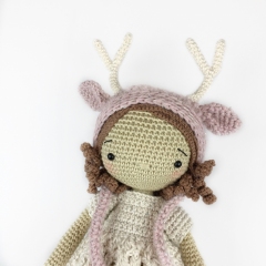 Winter the Deer Girl amigurumi pattern by Jojilie