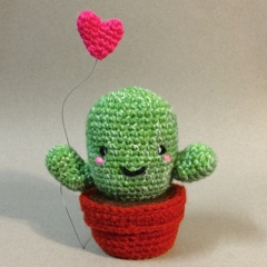 Astrid the cactus amigurumi by Happy Coridon