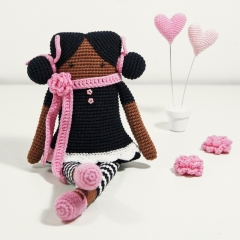 Maria the square doll amigurumi by Maria Handmade Design