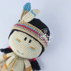 Cochise Indian amigurumi by Julio Toys