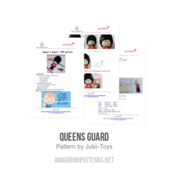 Queens Guard amigurumi pattern by Julio Toys