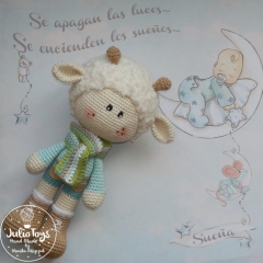 Spring Lamb amigurumi pattern by Julio Toys