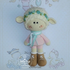 Spring Sheep amigurumi by Julio Toys