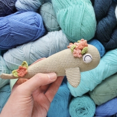 Willow the Whale amigurumi pattern by Snips & Stitches
