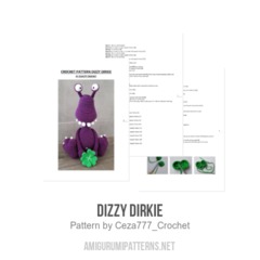 Dizzy Dirkie amigurumi pattern by Ceza777 Crochet