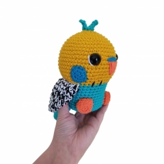 BABY BUDGIE amigurumi by Crochetbykim