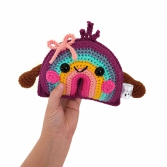 Bowii the rainbow amigurumi pattern by Crochetbykim