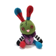 Buffy the evil bunny amigurumi by Crochetbykim